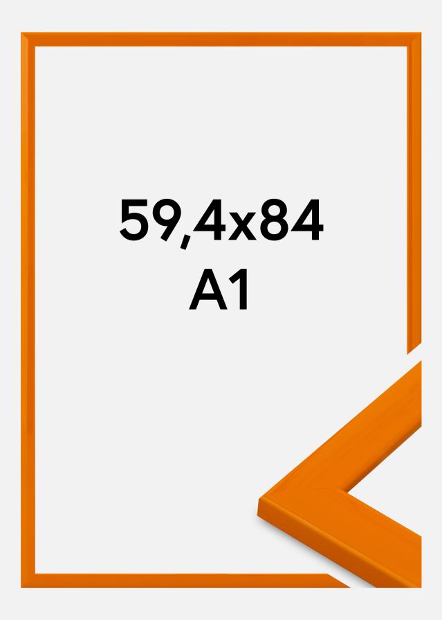 Cornice Dorset Vetro acrilico Arancione 59,4x84,1 cm (A1)