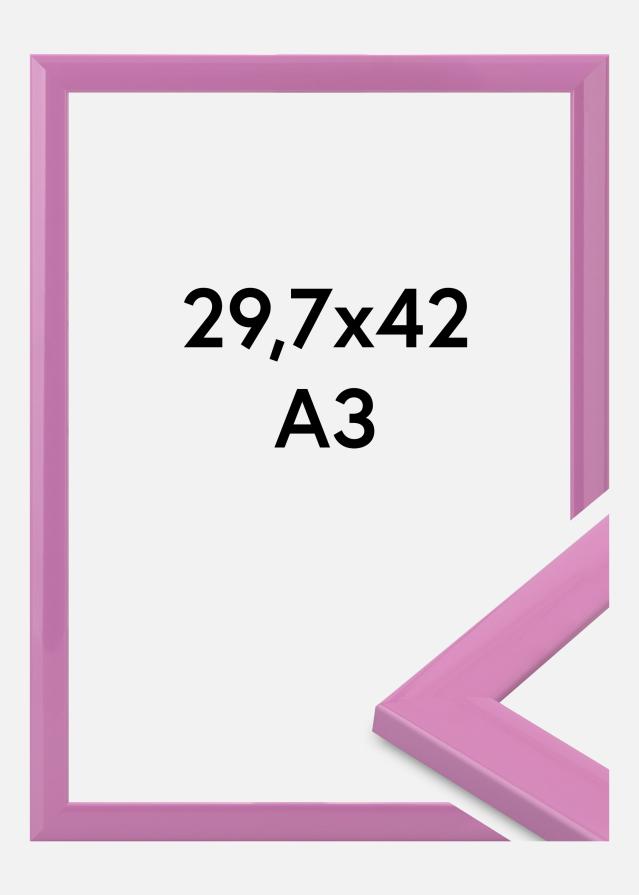 Cornice Dorset Vetro acrilico Rosa 29,7x42 cm (A3)