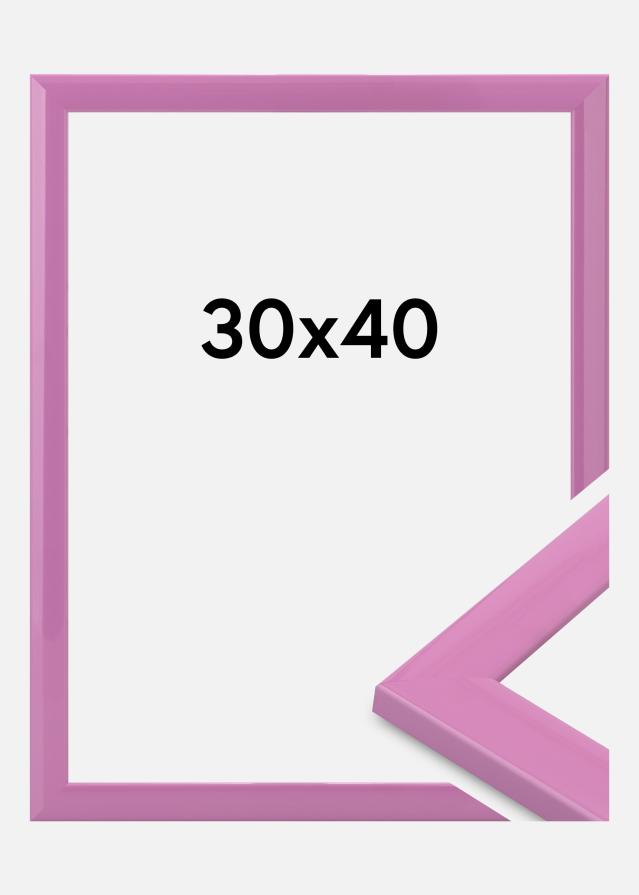 Cornice Dorset Vetro acrilico Rosa 30x40 cm