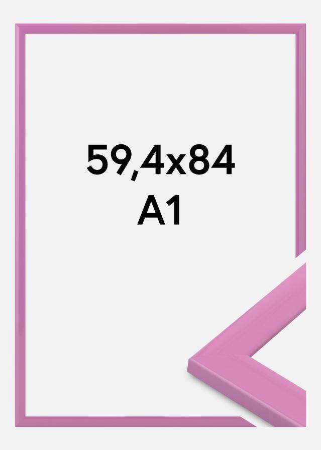 Cornice Dorset Vetro acrilico Rosa 59,4x84,1 cm (A1)