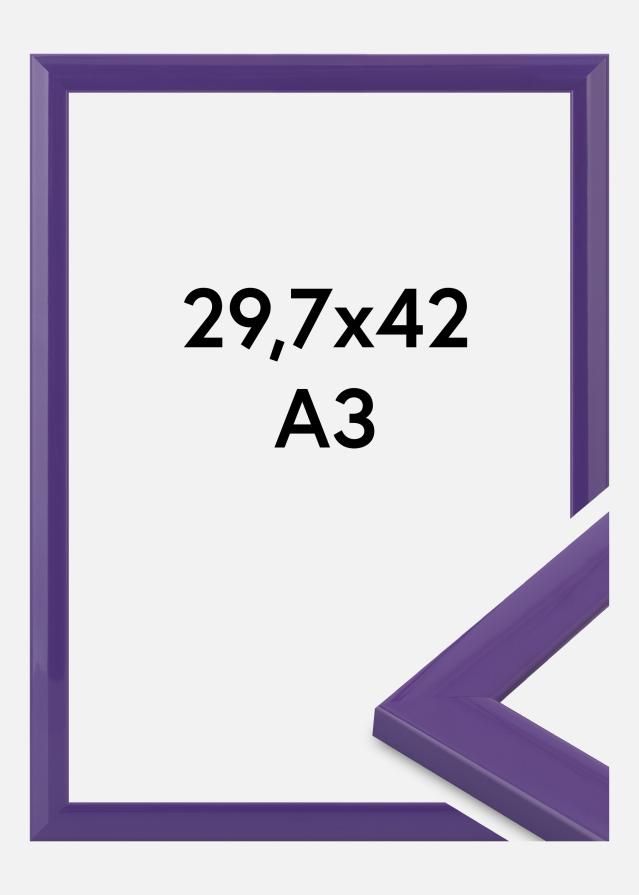 Cornice Dorset Vetro acrilico Lilla 29,7x42 cm (A3)