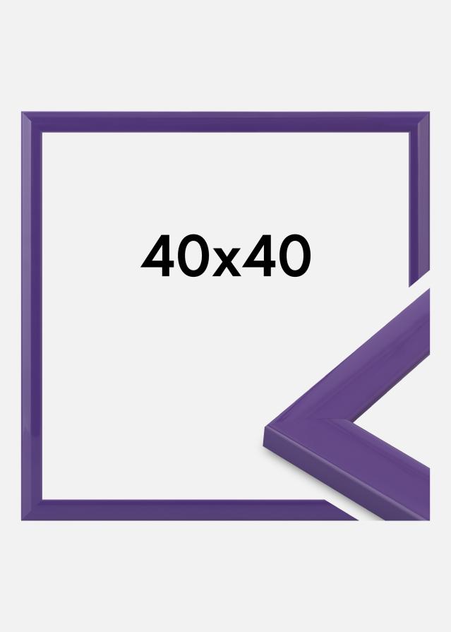 Cornice Dorset Vetro acrilico Lilla 40x40 cm