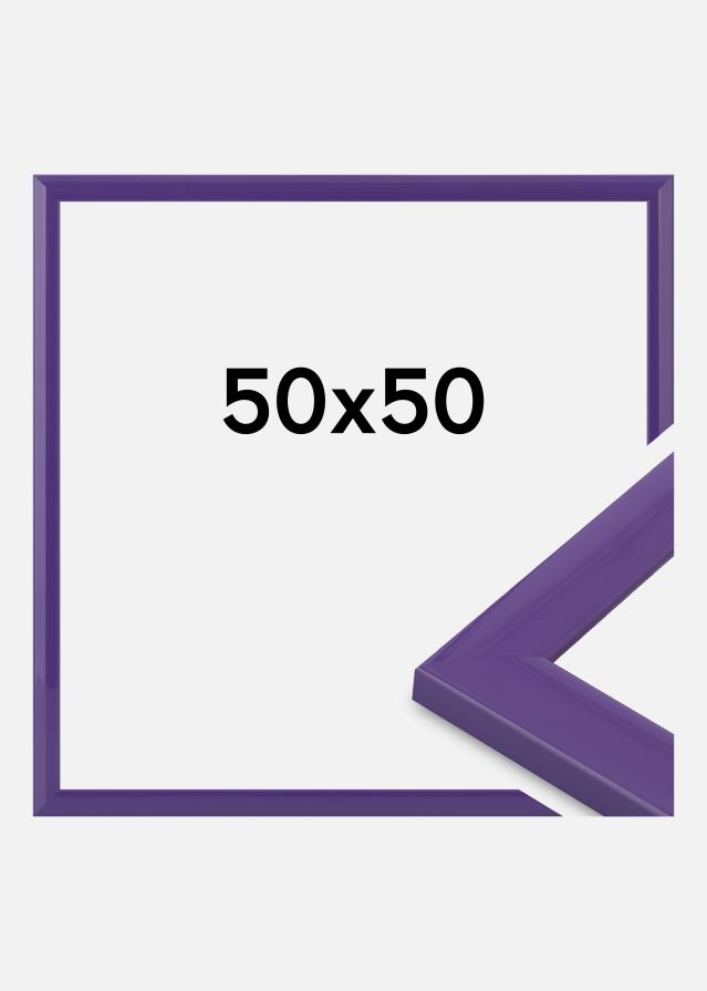 Cornice Dorset Vetro acrilico Lilla 50x50 cm