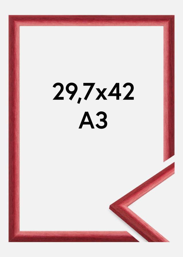 Cornice Cornwall Vetro acrilico Rosso scuro 29,7x42 cm (A3)