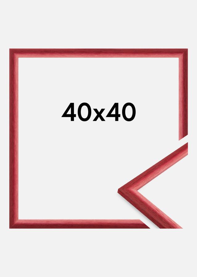 Cornice Cornwall Vetro acrilico Rosso scuro 40x40 cm