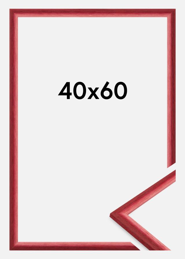 Cornice Cornwall Vetro acrilico rosso scuro 40x60 cm