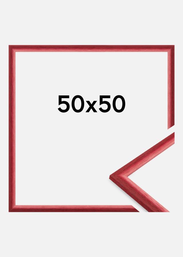 Cornice Cornwall Vetro acrilico rosso scuro 50x50 cm