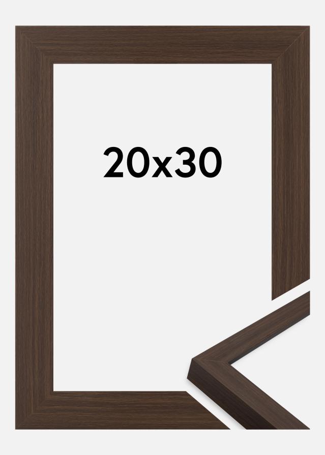 Cornice Wells Vetro acrilico Marrone 20x30 cm