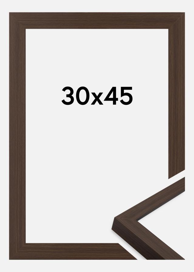 Cornice Wells Vetro acrilico Marrone 30x45 cm