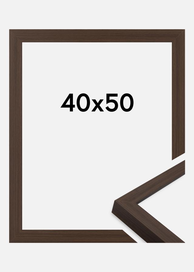 Cornice Wells Vetro acrilico Marrone 40x50 cm