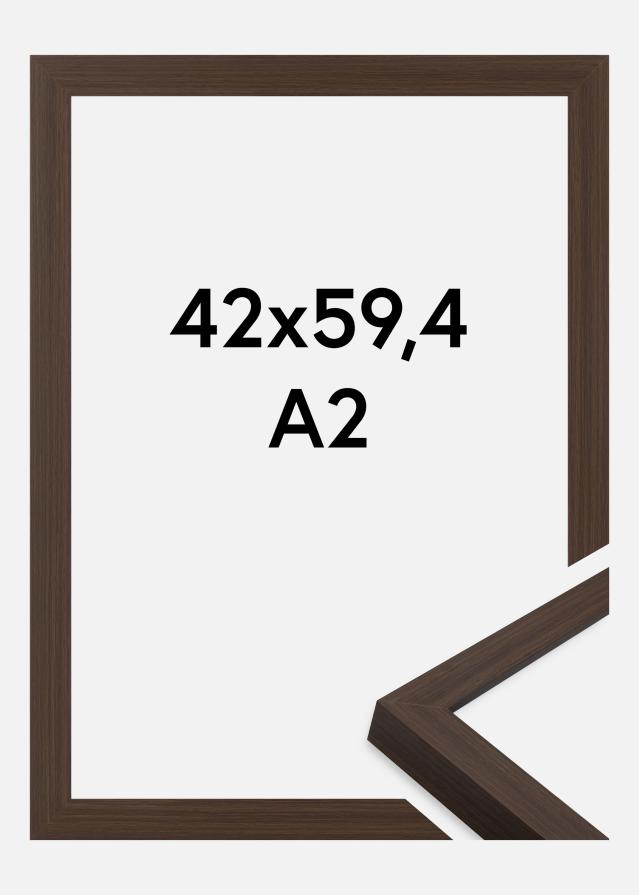Cornice Wells Vetro acrilico Marrone 42x59,4 cm (A2)