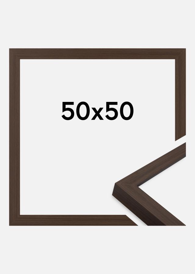 Cornice Wells Vetro acrilico Marrone 50x50 cm