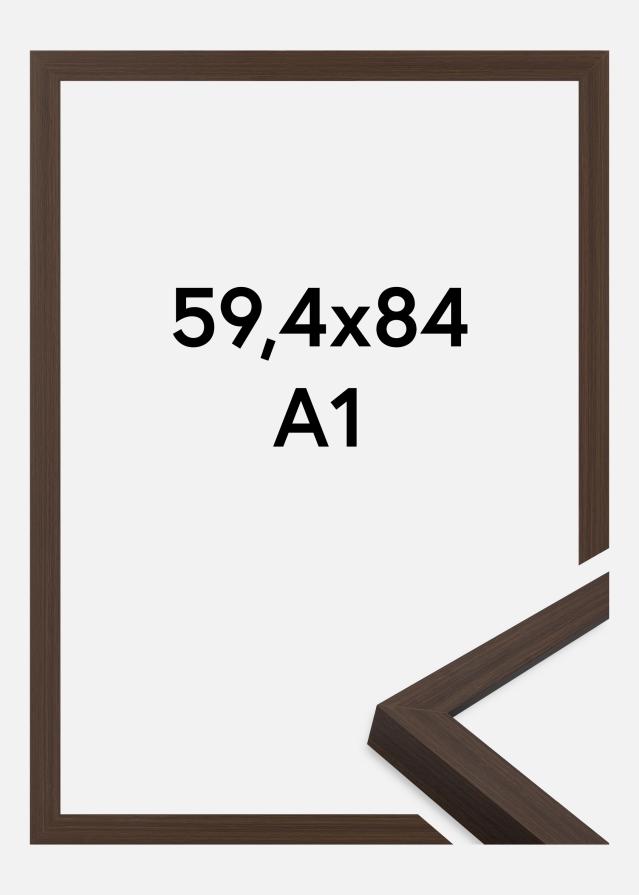 Cornice Wells Vetro acrilico Marrone 59,4x84,1 cm (A1)