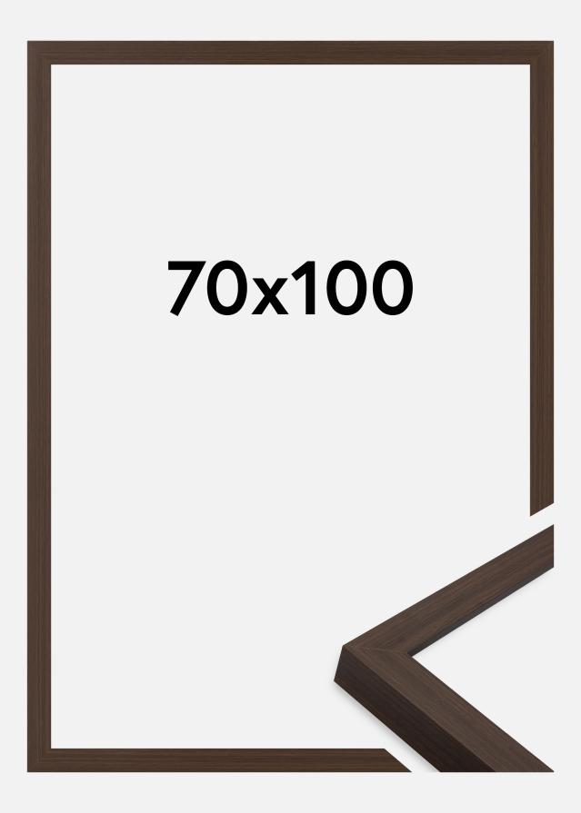 Cornice Wells Vetro acrilico Marrone 70x100 cm