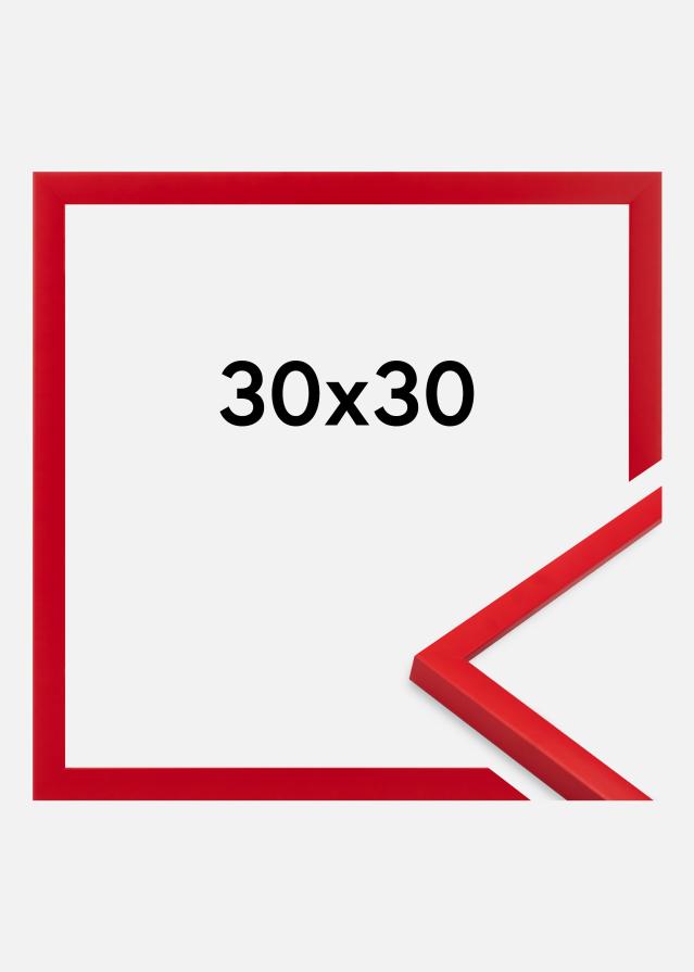 Cornice Kent Vetro acrilico Rosso 30x30 cm