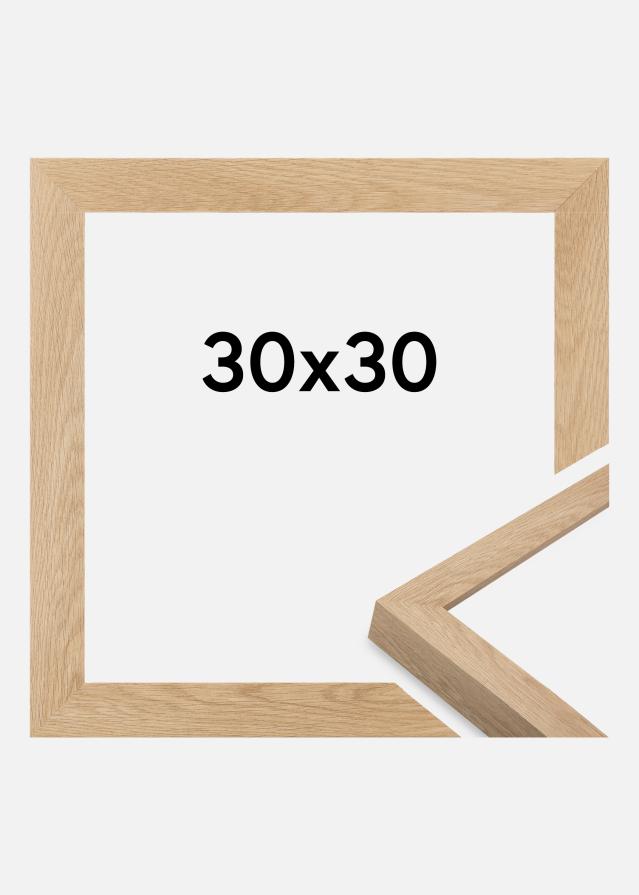 Cornice Wells Vetro acrilico Quercia 30x30 cm