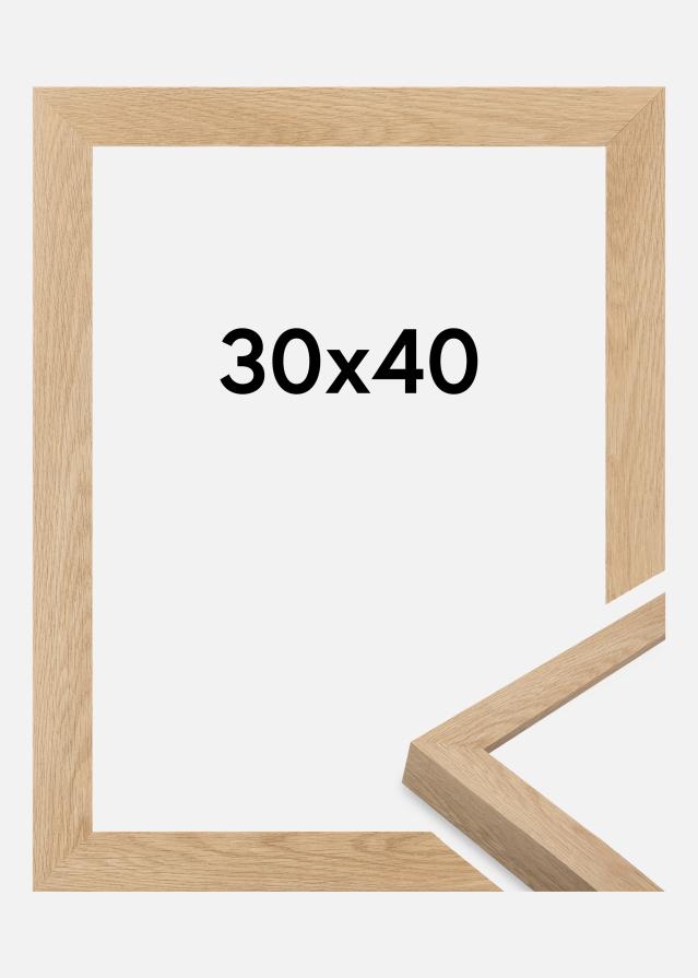 Cornice Wells Vetro acrilico Quercia 30x40 cm