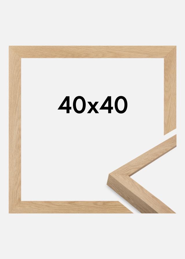 Cornice Wells Vetro acrilico Quercia 40x40 cm