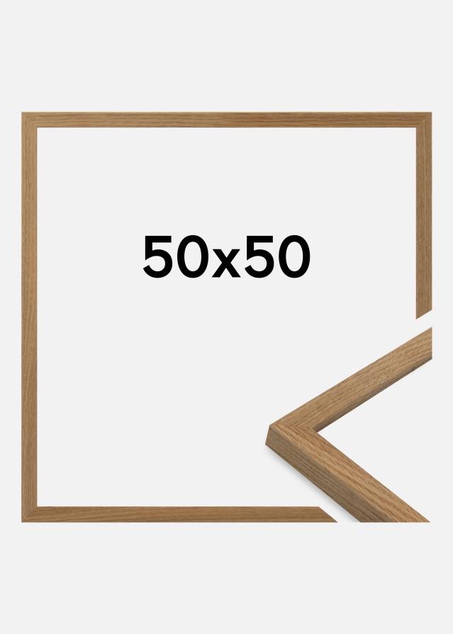 Cornice Salisbury Vetro acrilico Quercia 50x50 cm