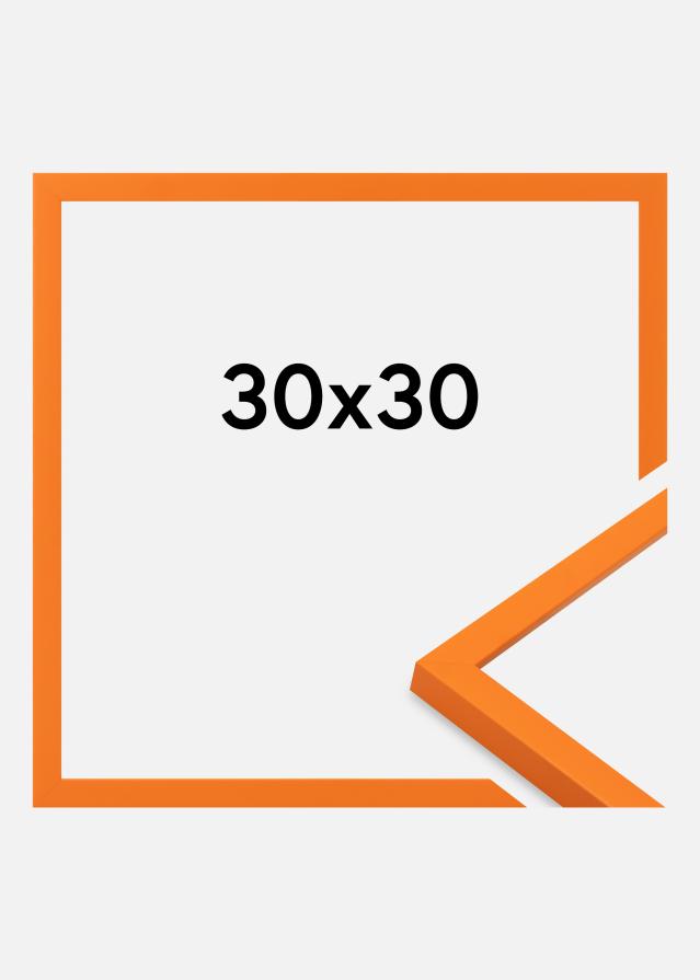 Cornice Kent Vetro acrilico Arancione 30x30 cm