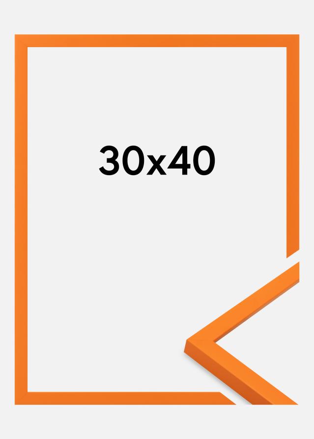 Cornice Kent Vetro acrilico Arancione 30x40 cm