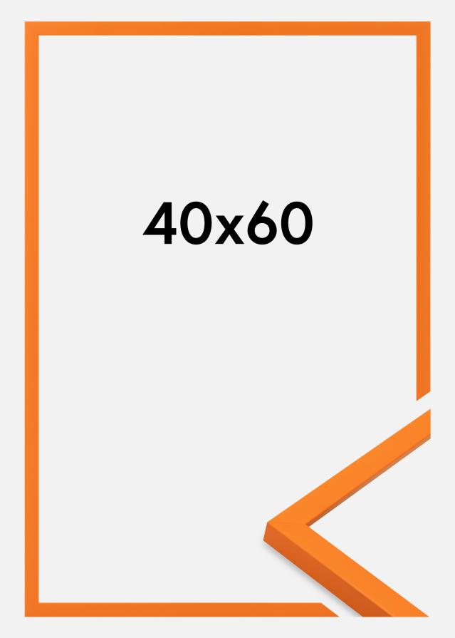 Cornice Kent Vetro acrilico Arancione 40x60 cm