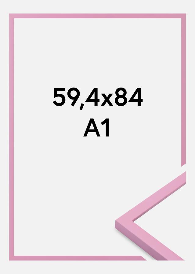 Cornice Kent Vetro acrilico Rosa 59,4x84,1 cm (A1)