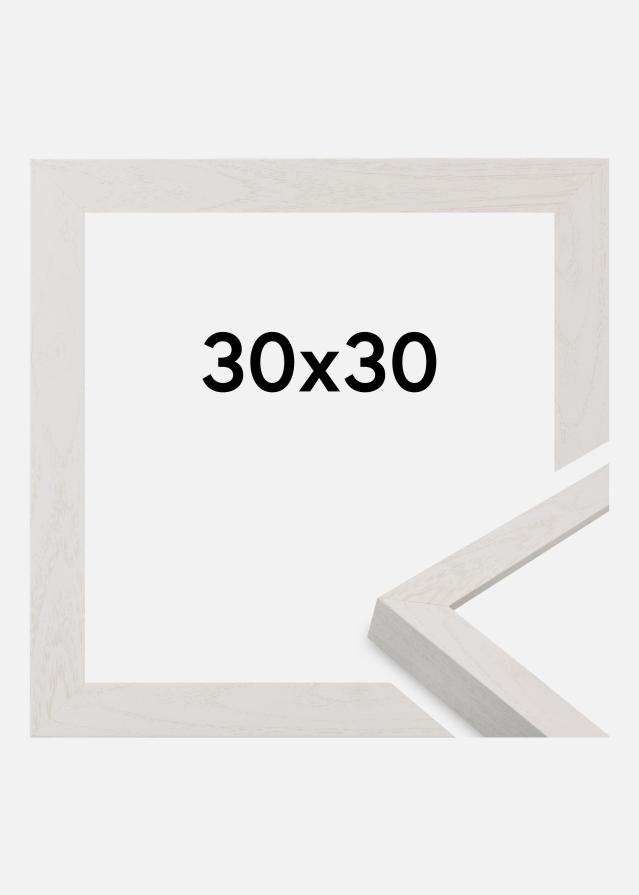 Cornice Wells Vetro acrilico Bianco 30x30 cm