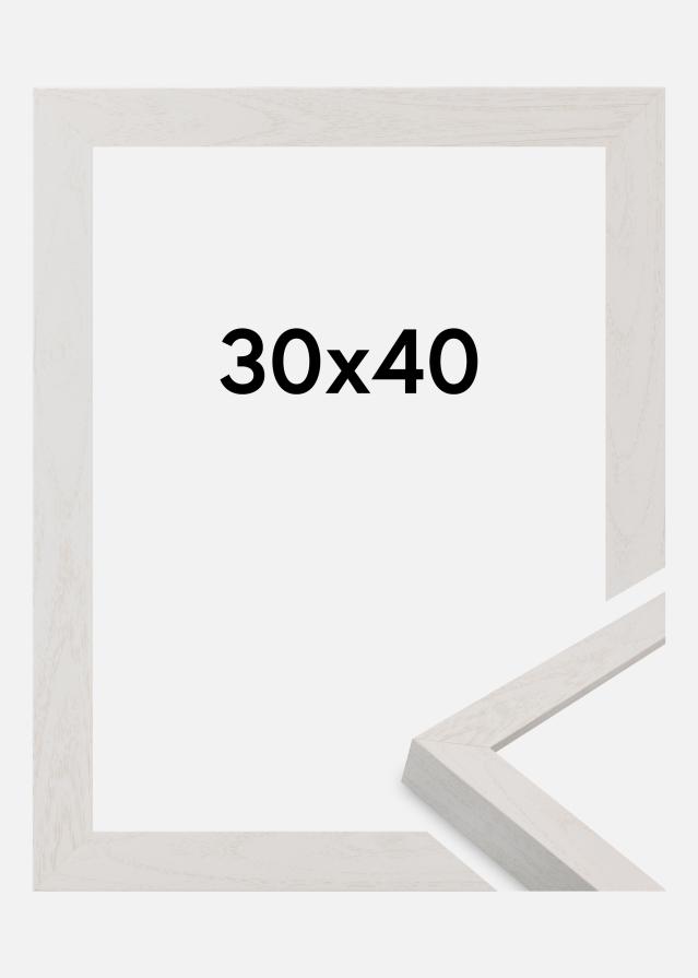Cornice Wells Vetro acrilico Bianco 30x40 cm