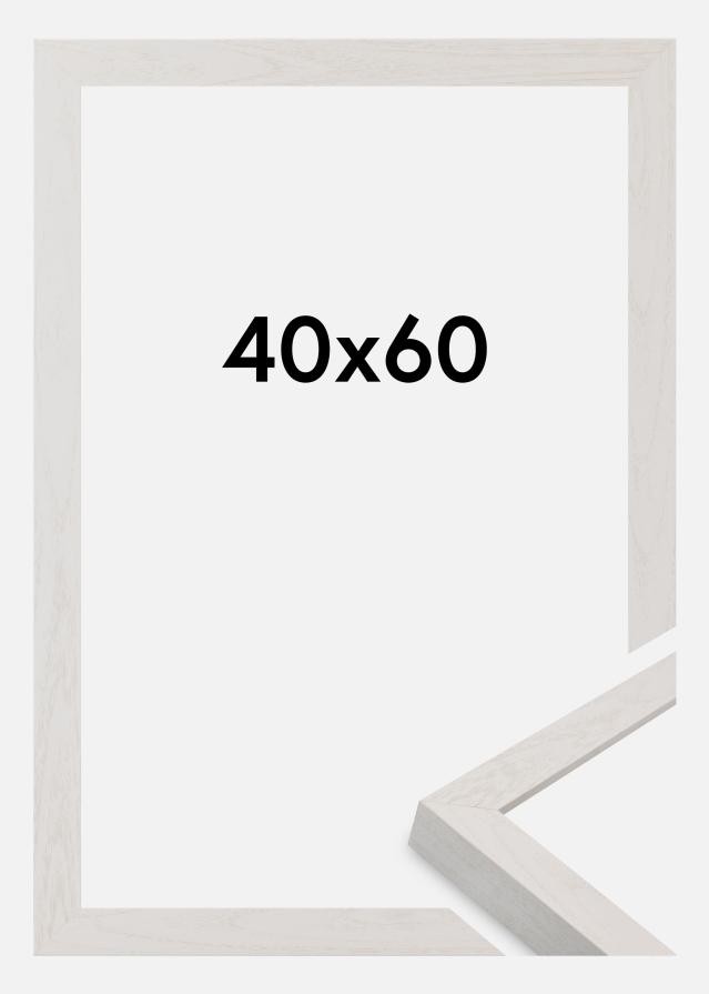 Cornice Wells Vetro acrilico Bianco 40x60 cm