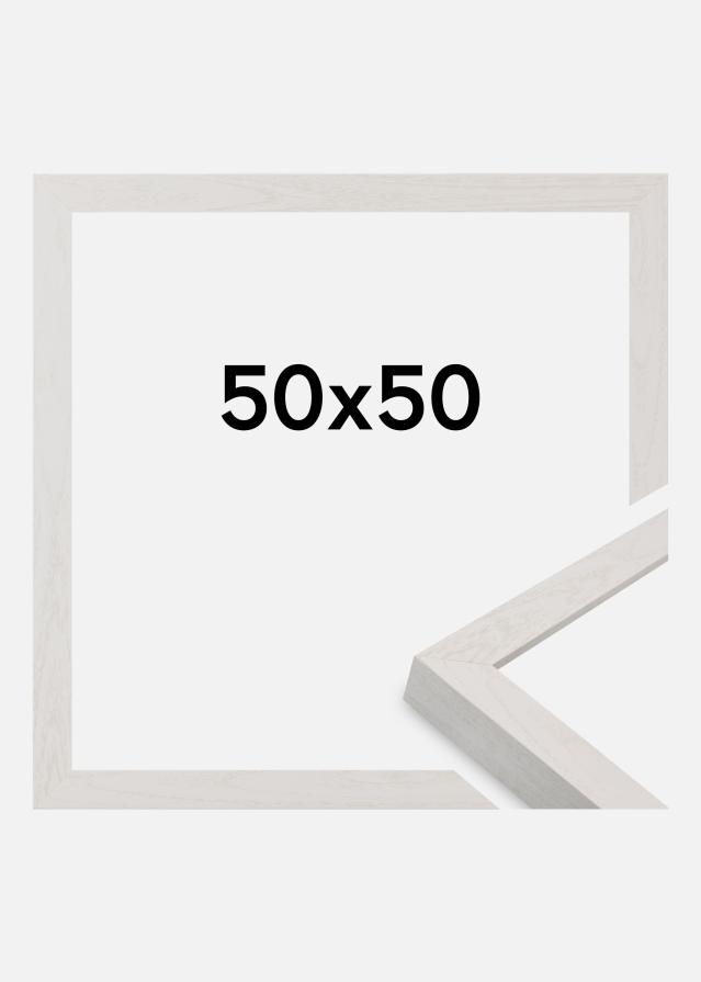 Cornice Wells Vetro acrilico Bianco 50x50 cm