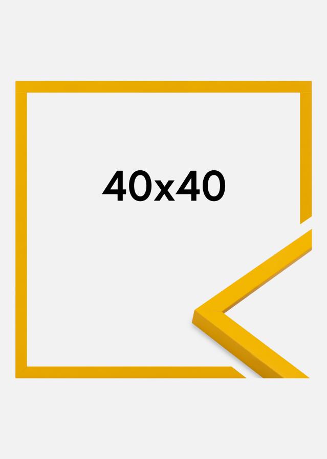 Cornice Kent Vetro acrilico Oro 40x40 cm