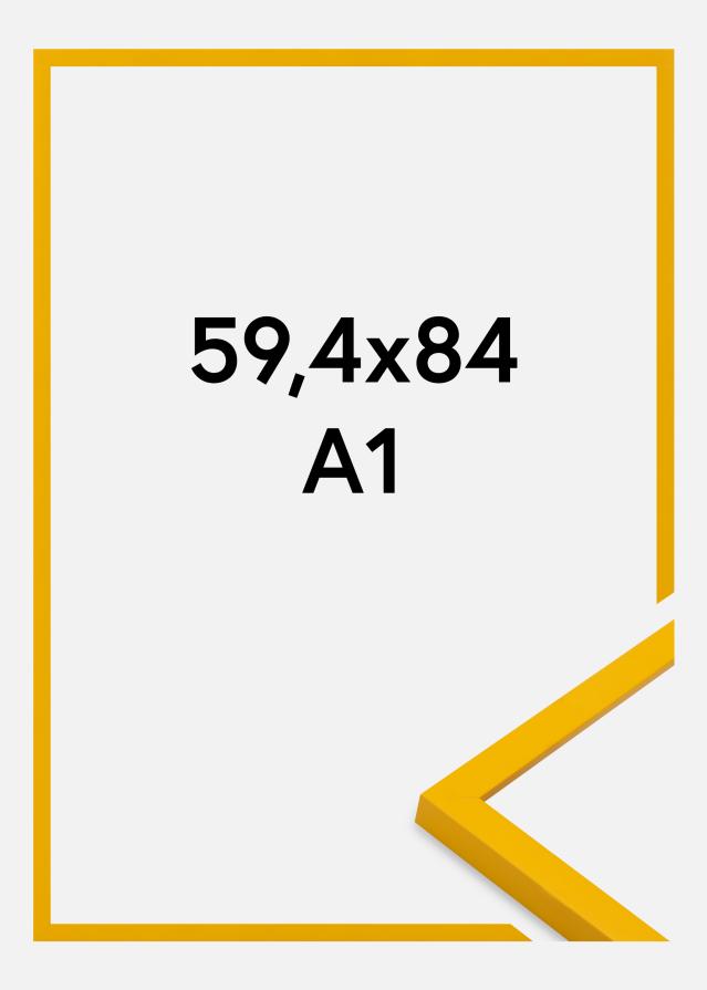 Cornice Kent Vetro acrilico Oro 59,4x84,1 cm (A1)