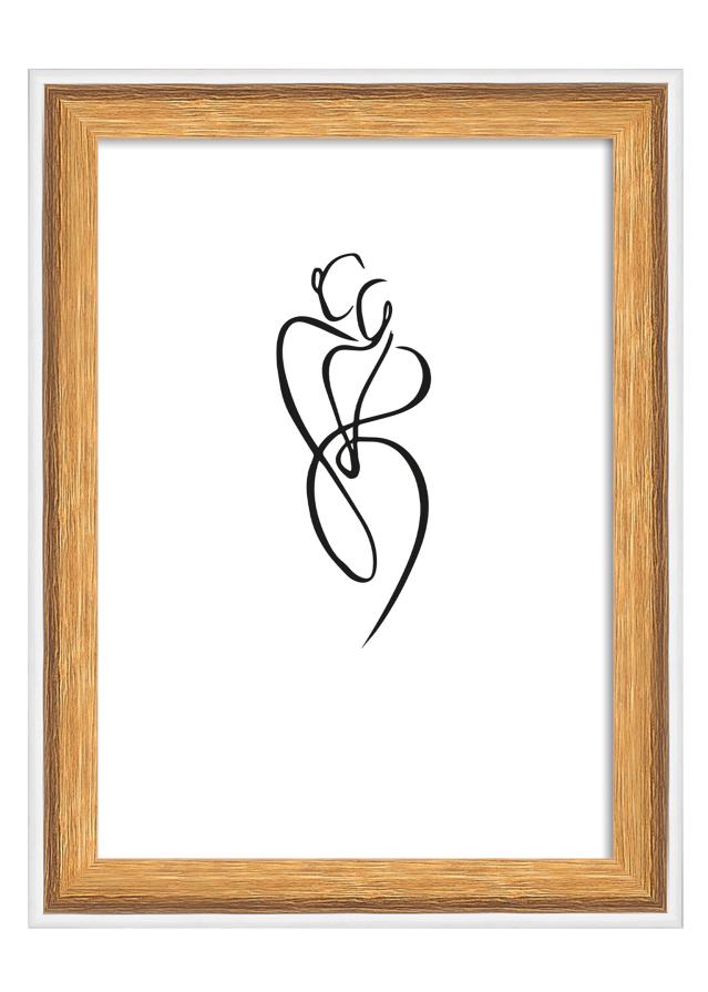 Cornice Silhouette Noce 10x15 cm