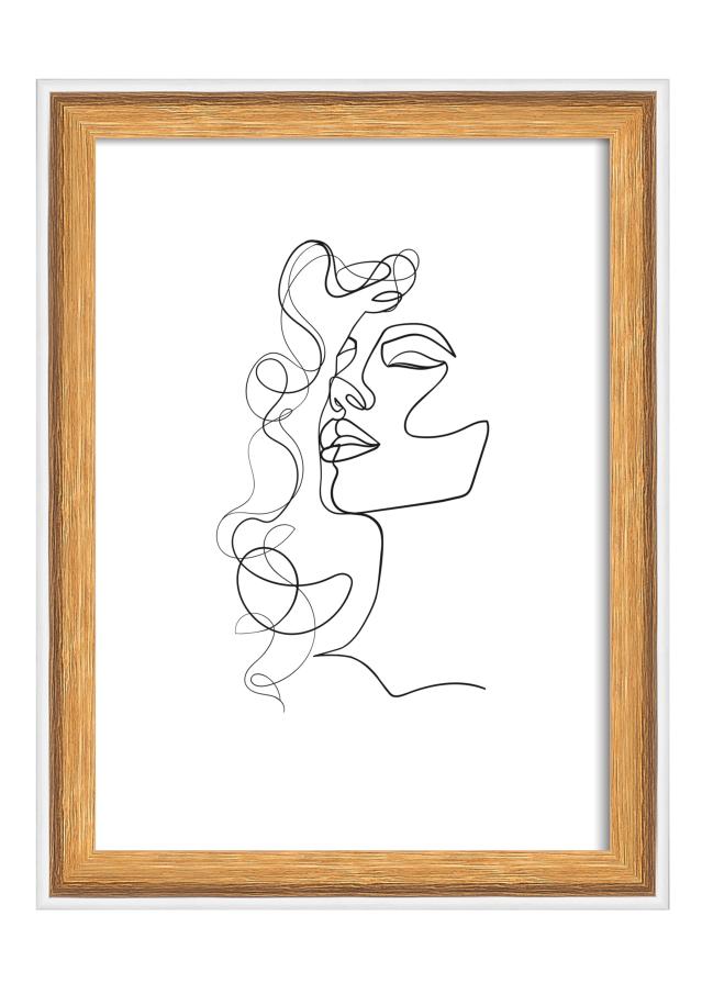 Cornice Silhouette Noce 13x18 cm