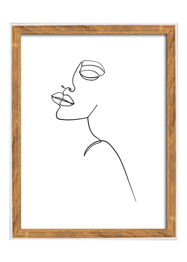 Cornice Silhouette Noce 15x20 cm