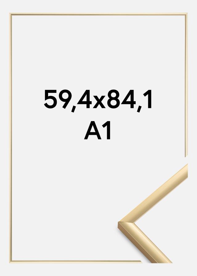 Cornice New Lifestyle Vetro acrilico Oro 59,4x84 cm (A1)