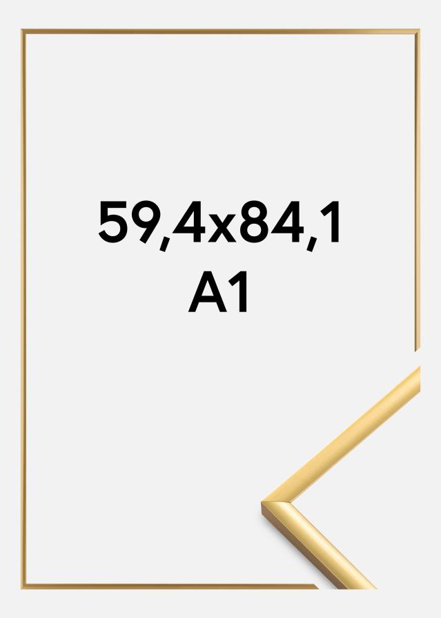 Cornice New Lifestyle Vetro acrilico Shiny Gold 59,4x84,1 cm (A1)