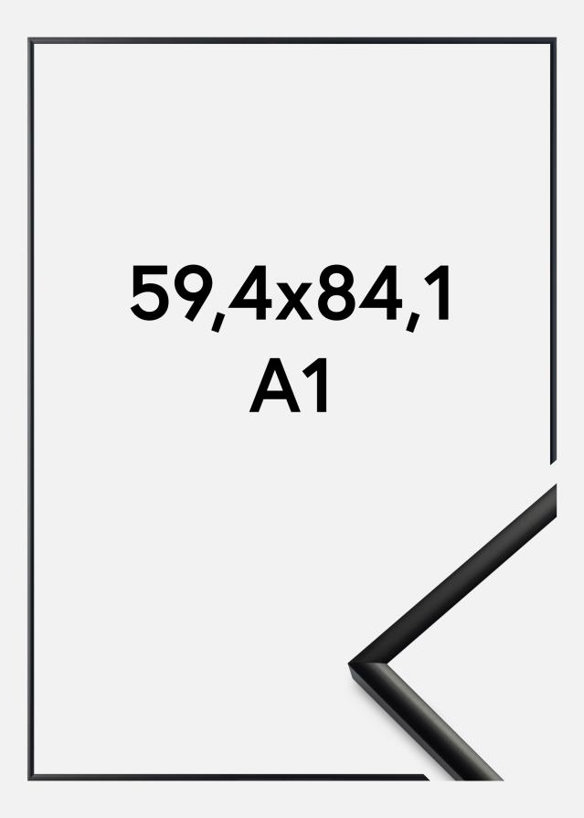 Cornice New Lifestyle Vetro acrilico Nero opaco 59,4x84,1 cm (A1)