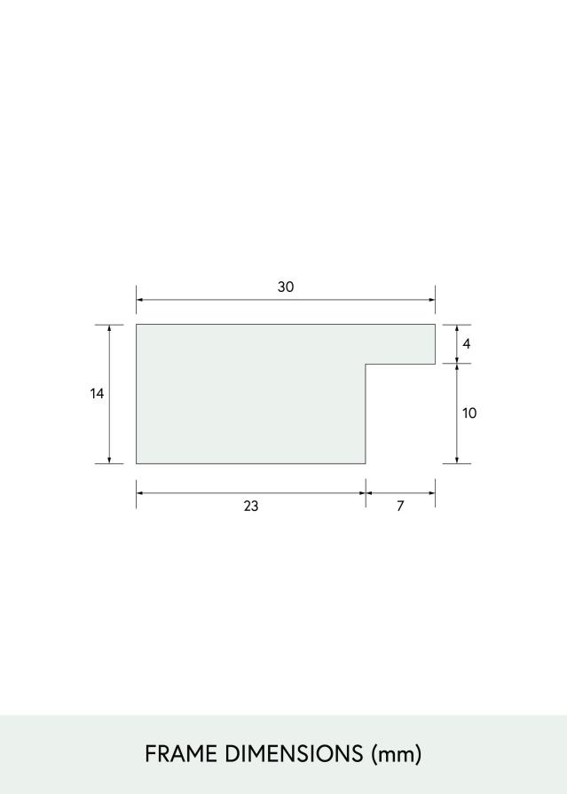BGA Select Wide Vetro acrilico Rovere 59,4x84 cm (A1)
