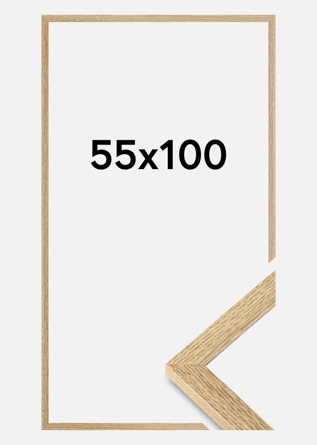 Cornice Selection Vetro acrilico Rovere 55x100 cm