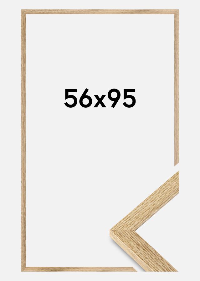 Cornice Selection Vetro acrilico Rovere 56x95 cm