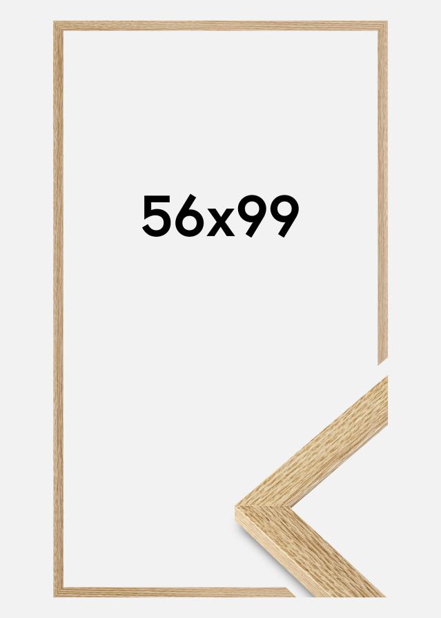 Cornice Selection Vetro acrilico Rovere 56x99 cm