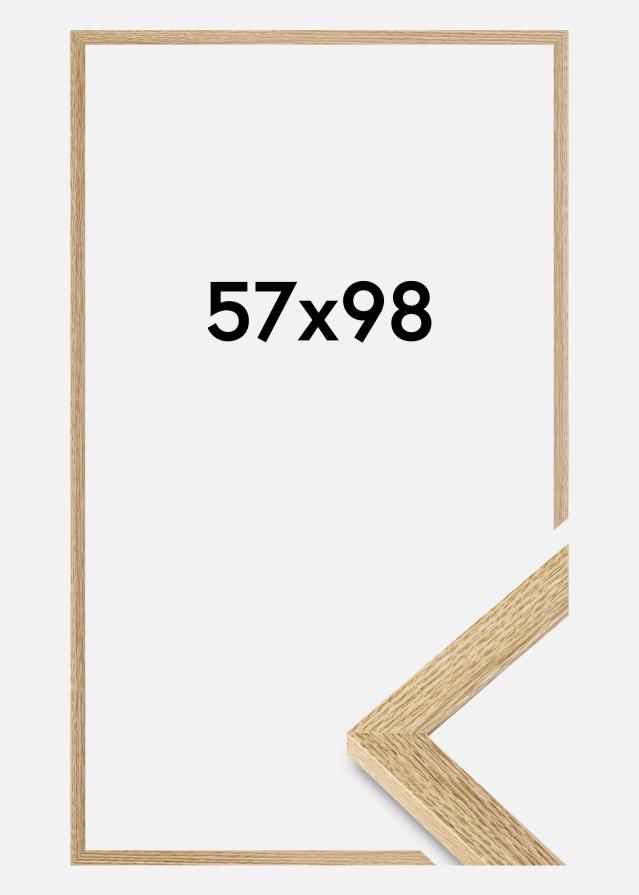 Cornice Selection Vetro acrilico Rovere 57x98 cm