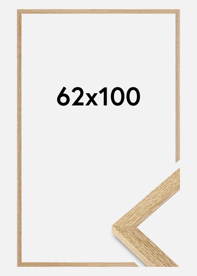 Cornice Selection Vetro acrilico Rovere 62x100 cm