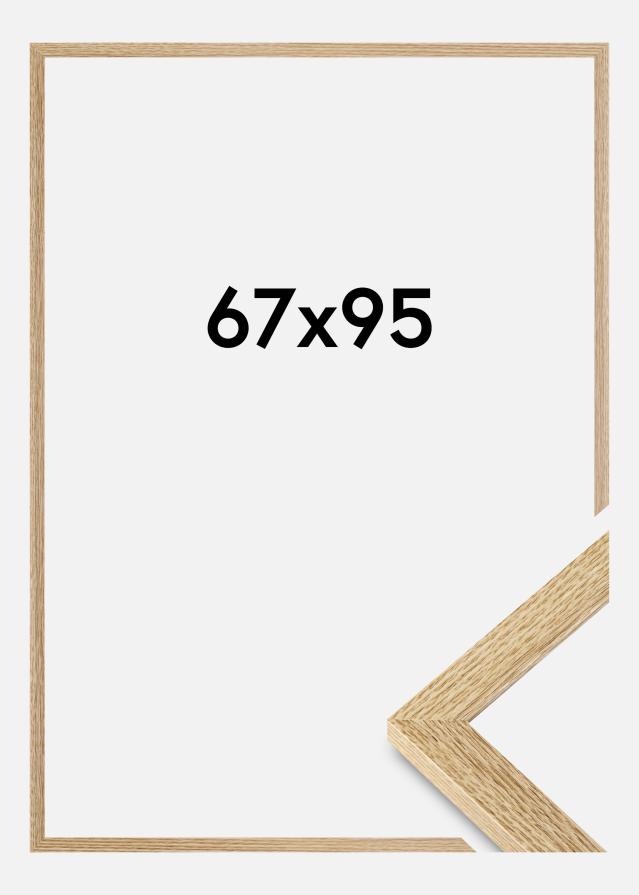 Cornice Selection Vetro acrilico Rovere 67x95 cm