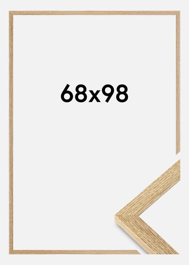 Cornice Selection Vetro acrilico Rovere 68x98 cm