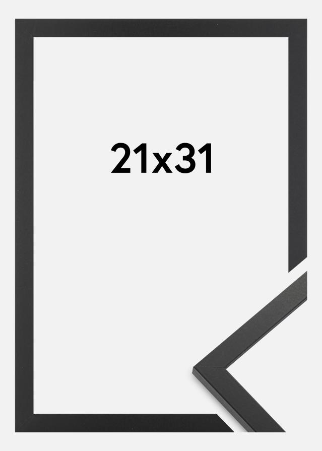 Cornice Trendy Vetro acrilico Nero 21x31 cm