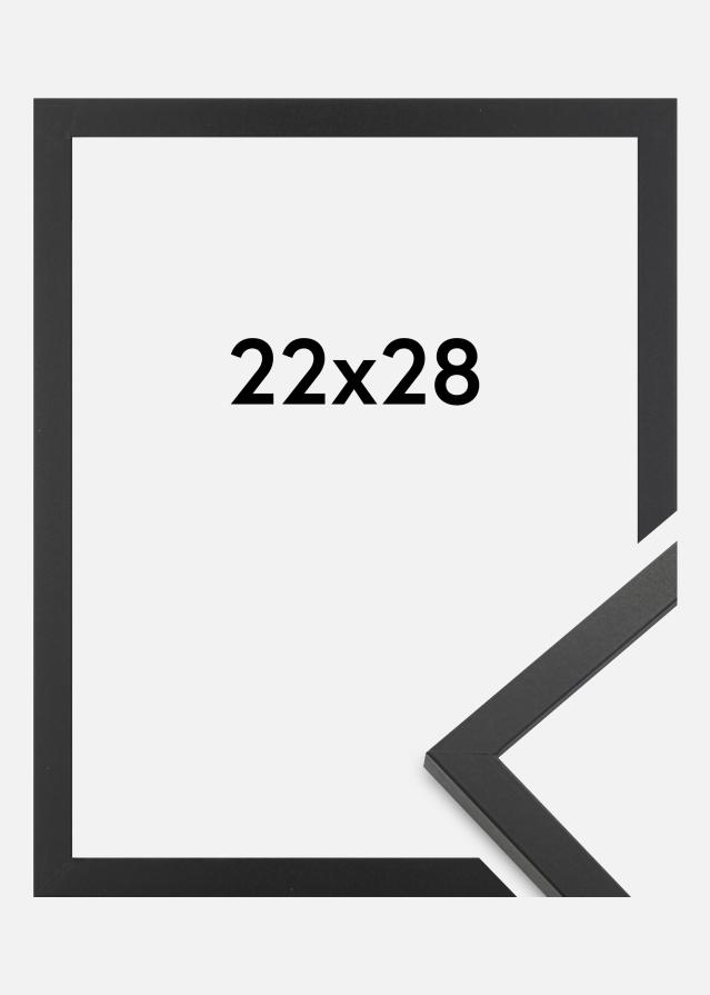 Cornice Trendy Vetro acrilico Nero 22x28 cm