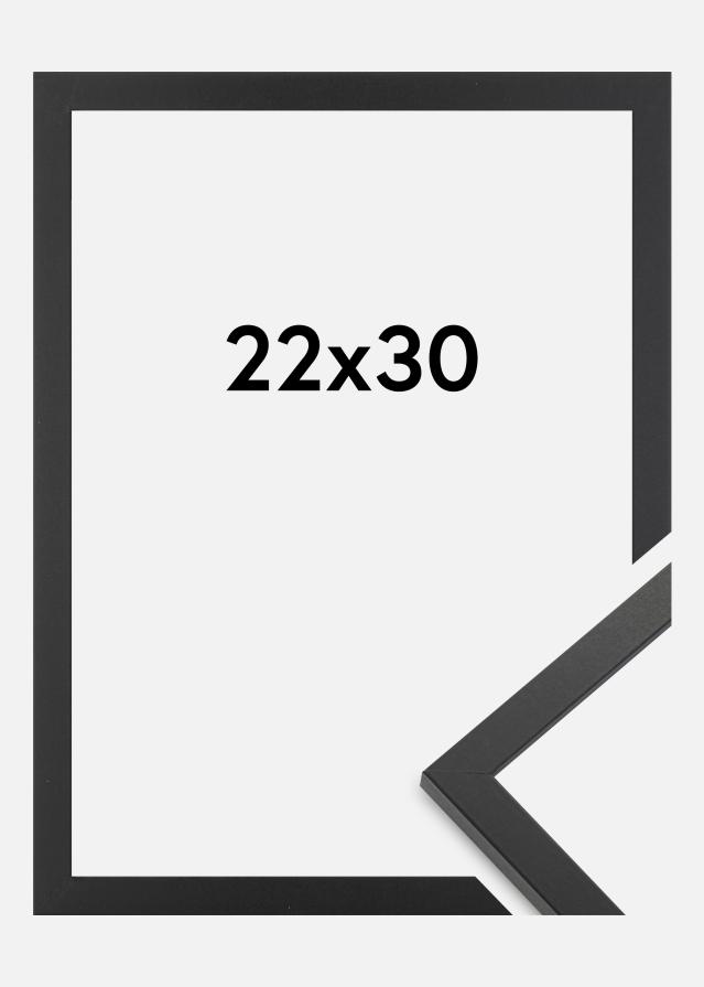 Cornice Trendy Vetro acrilico Nero 22x30 cm